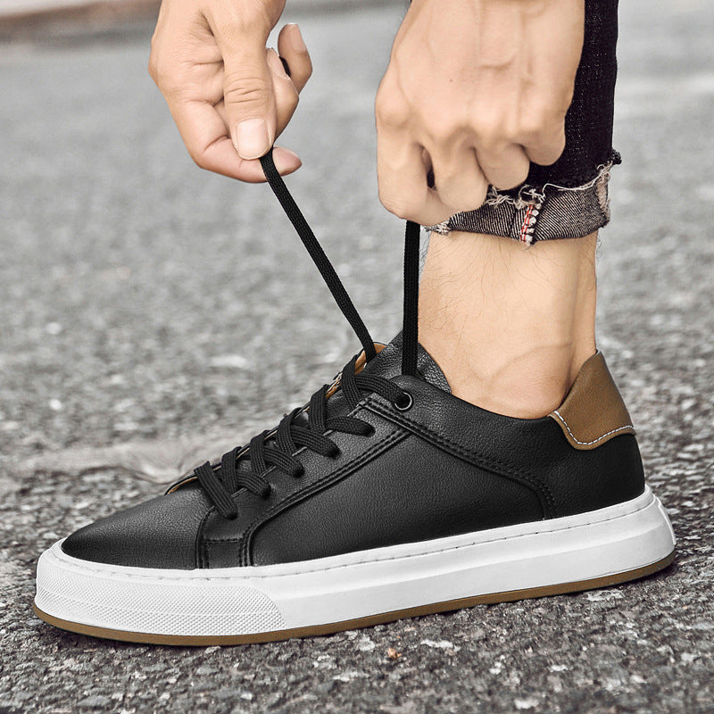 Men's Flat Versatile Sports Sneakers British-style Casual