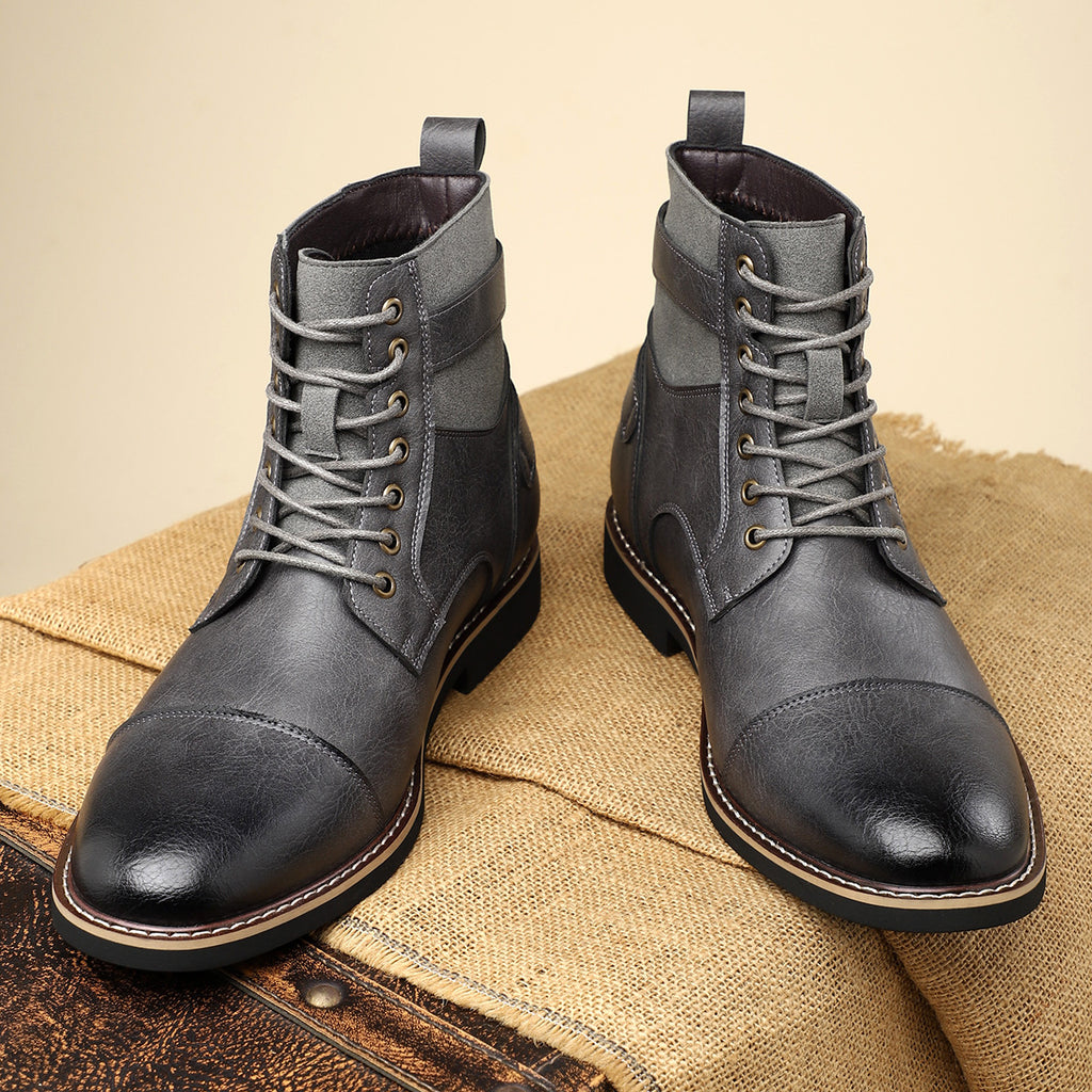 Men's Retro Pointed-Toe Slip-On Boots - Coalboyz product image 11