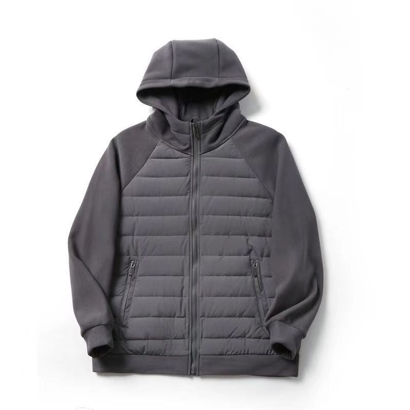 Casual Simple Cotton With Solid Color Coat