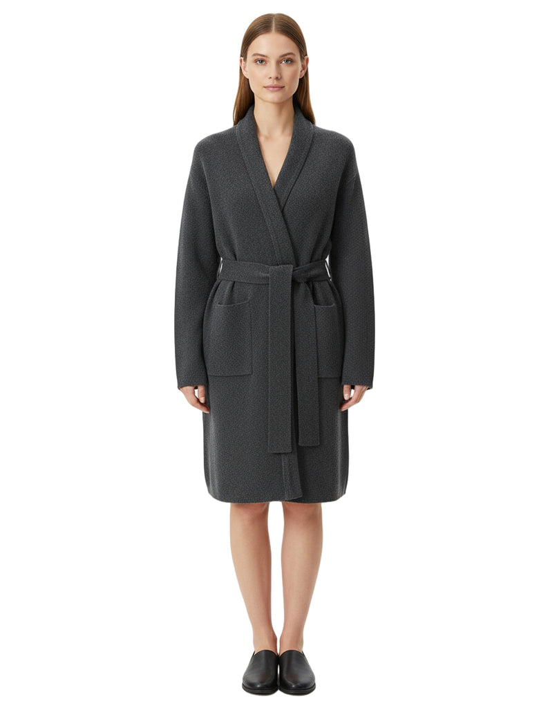 Fall Winter Fashion Mid-length Knitted Coat For Women