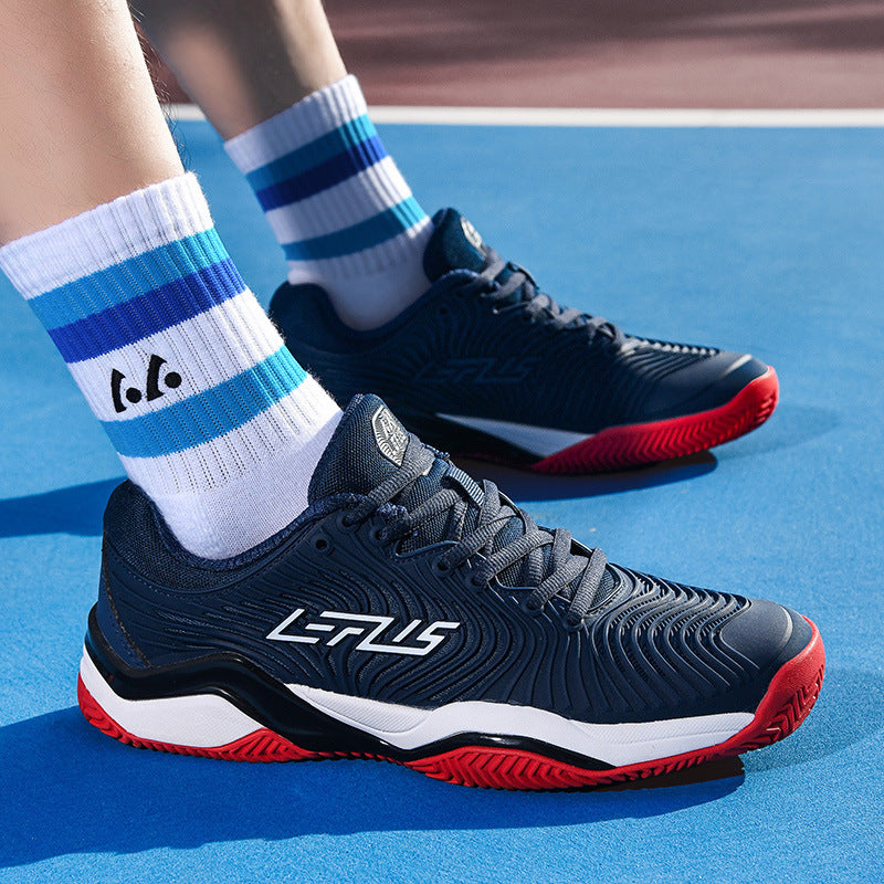 Professional Tennis Badminton Shoes Mens Womens Breathable Bouncy Cushioned Sports Training Shoes