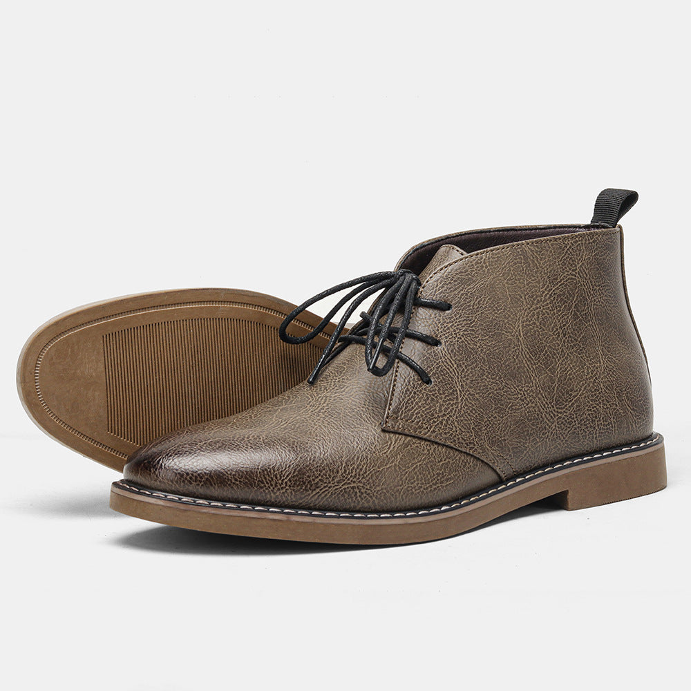 Men's Casual Mid-Height Ankle Boots - Coalboyz product image 5