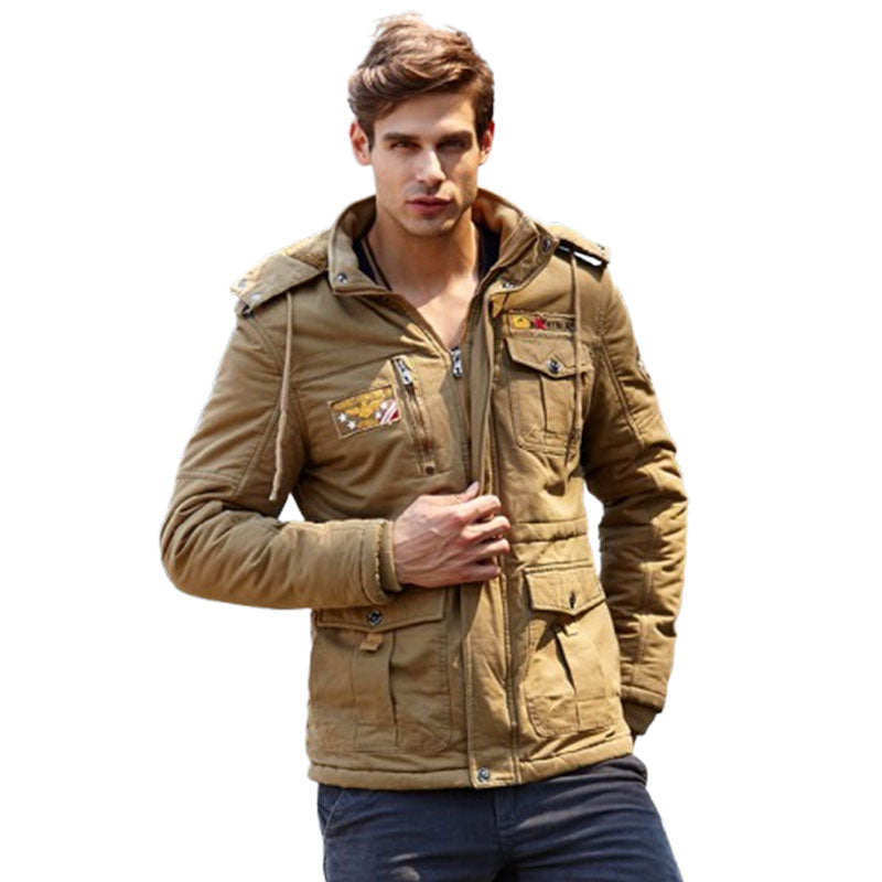 Casual men's cotton clothing