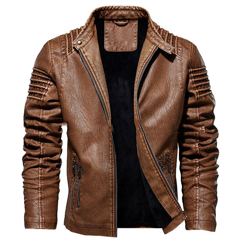 Men's leather clothing