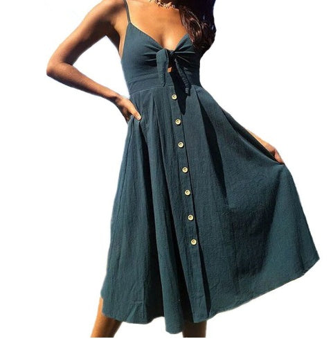 Women Summer Dresses Sleeveless