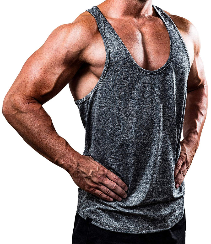 V-neck sleeveless top T-shirt sports fitness vest