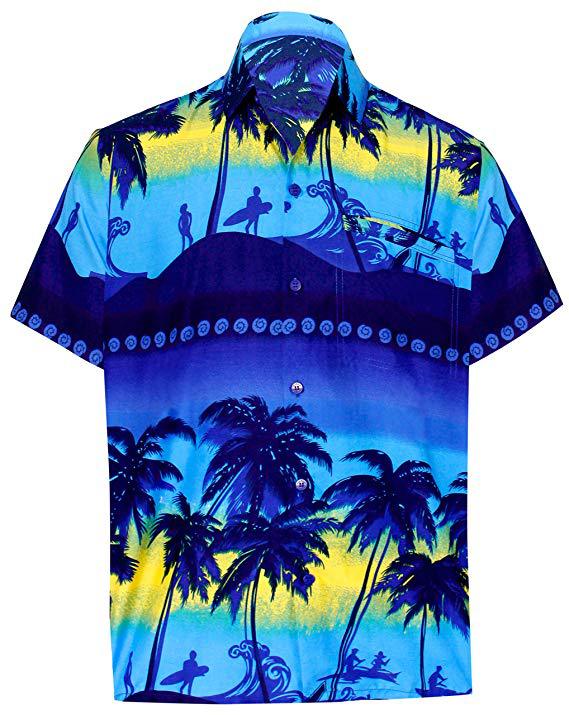 Hawaii Beach 3D Printed Short Sleeve