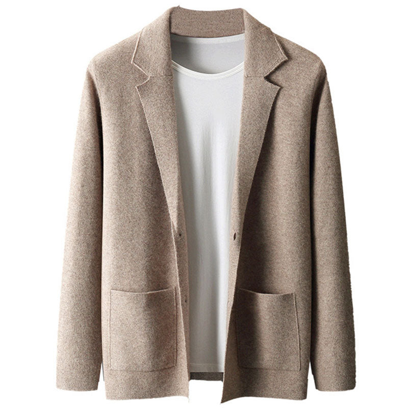 Cardigan Male V-neck Cardigan Knitted