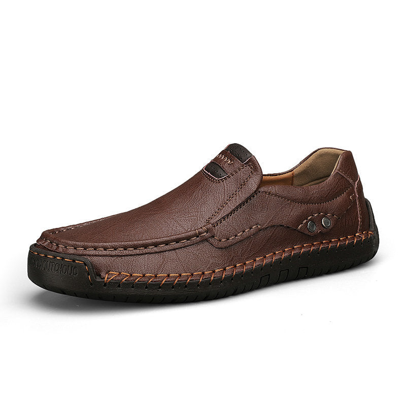 Large Size Handmade Stitching Men's Shoes Outdoor