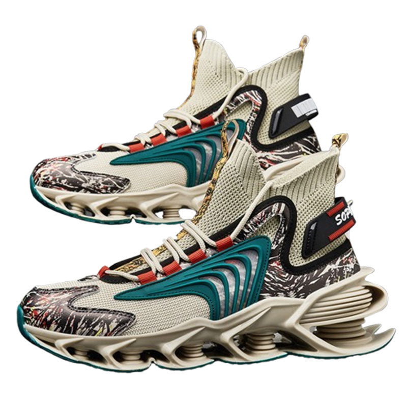Flying Woven Large Size Mesh Men's Shoes