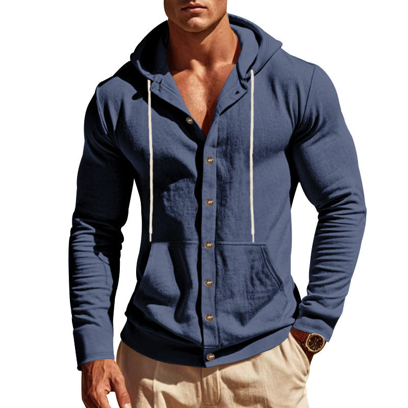Spring And Autumn American Style Loose Men's Shirt Loose