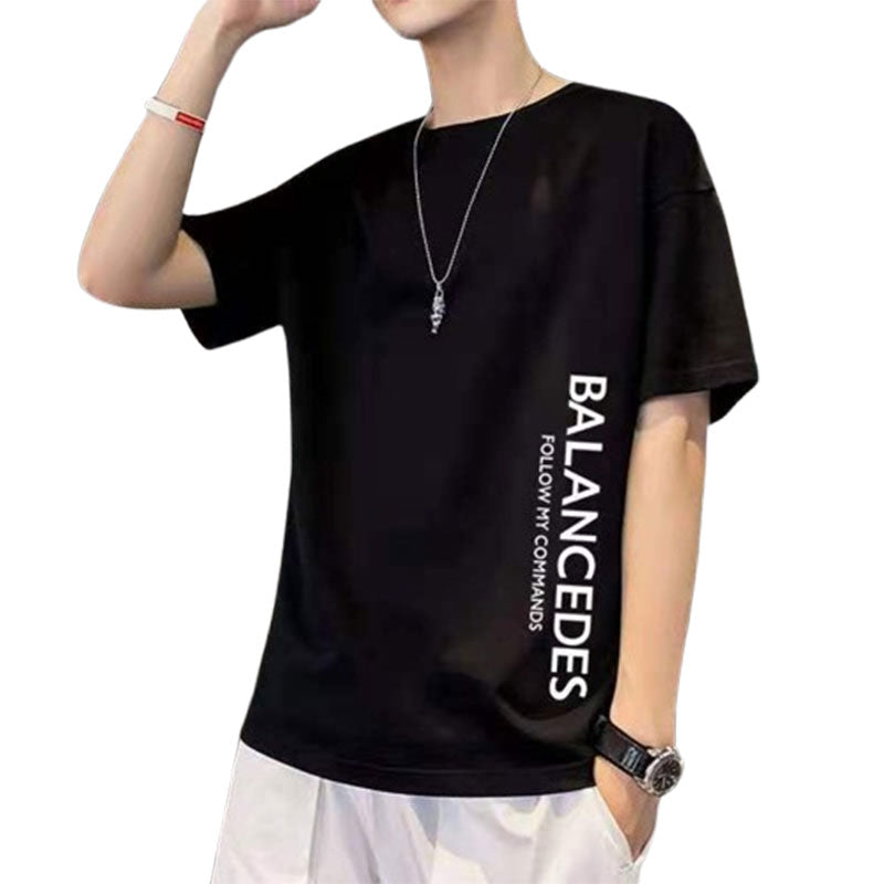 Men's Summer Loose Bottoming Shirt Short-sleeved T-shirt