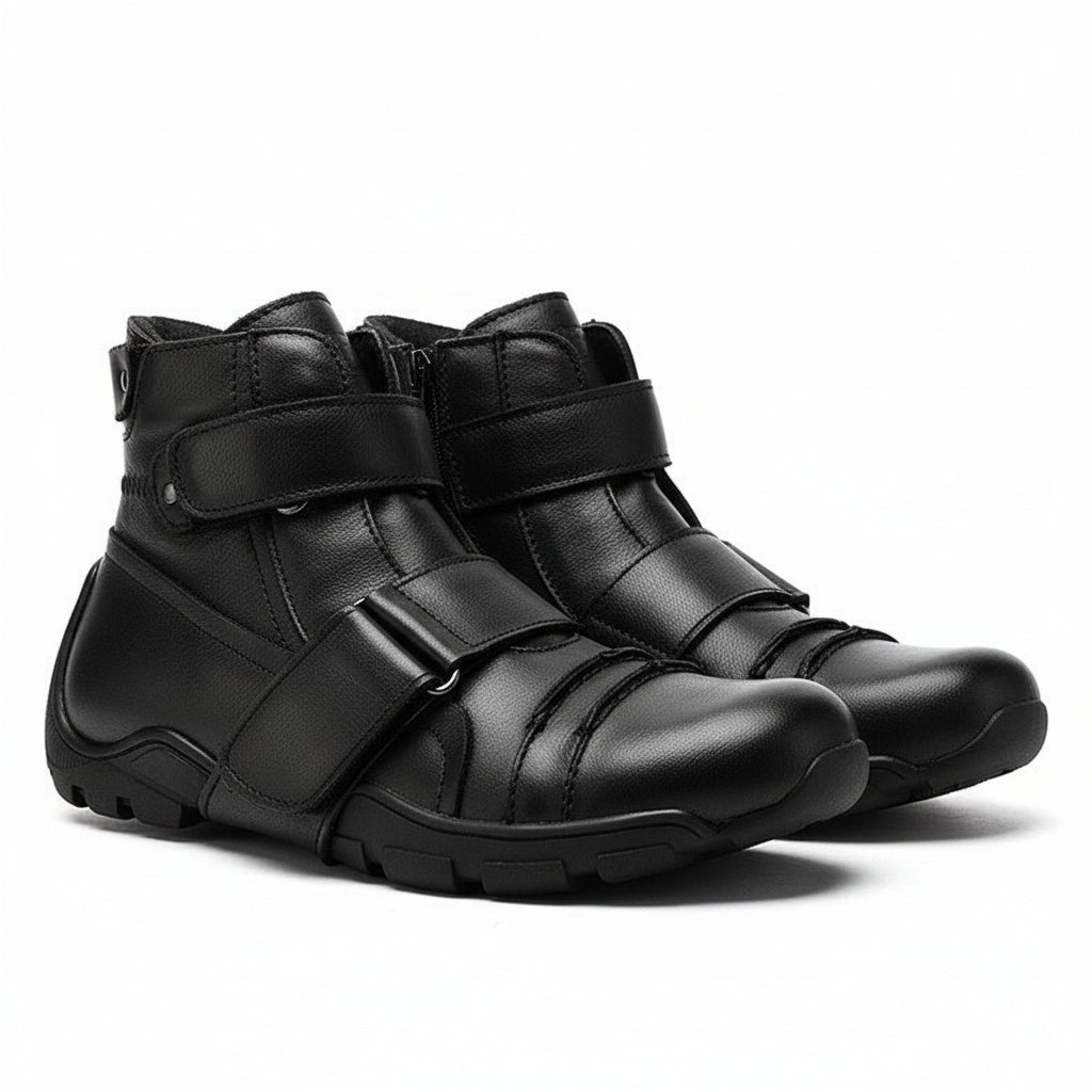 Western Cowboy Martin Boots Men's Leather Large Head Handmade