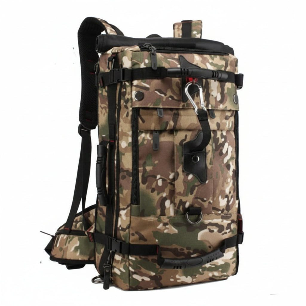 New double shoulder bag Oxford cloth bags male outdoor backpack large capacity baggage bag multifunction hiking bag