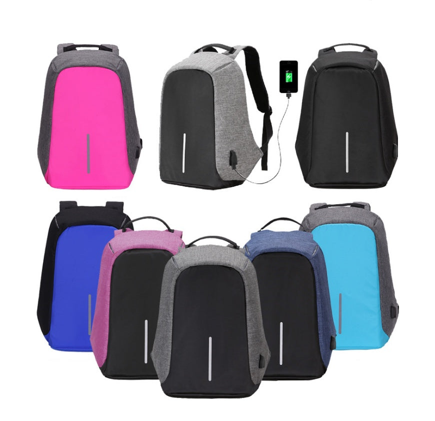 Water-Resistant Laptop Backpack with USB Charging Port – Multi-Functional Travel & Work Bag