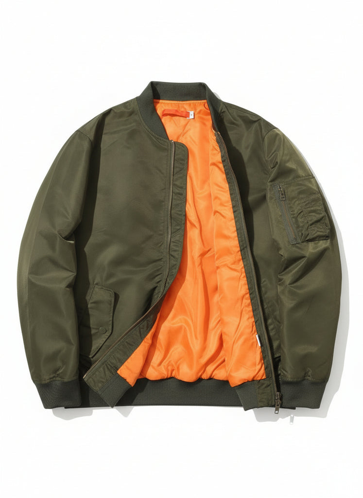 Men's Jacket American Baseball Jacket Thin Cotton