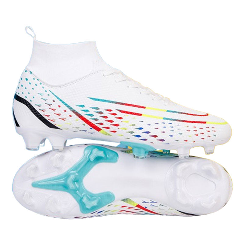 High Top Football Shoes Fly Knit Sock Sleeves