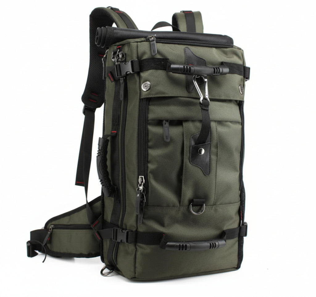 New double shoulder bag Oxford cloth bags male outdoor backpack large capacity baggage bag multifunction hiking bag