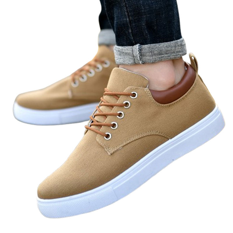 New Canvas Shoes Men Big Shoe 46 47 Man Sneakers Shoes