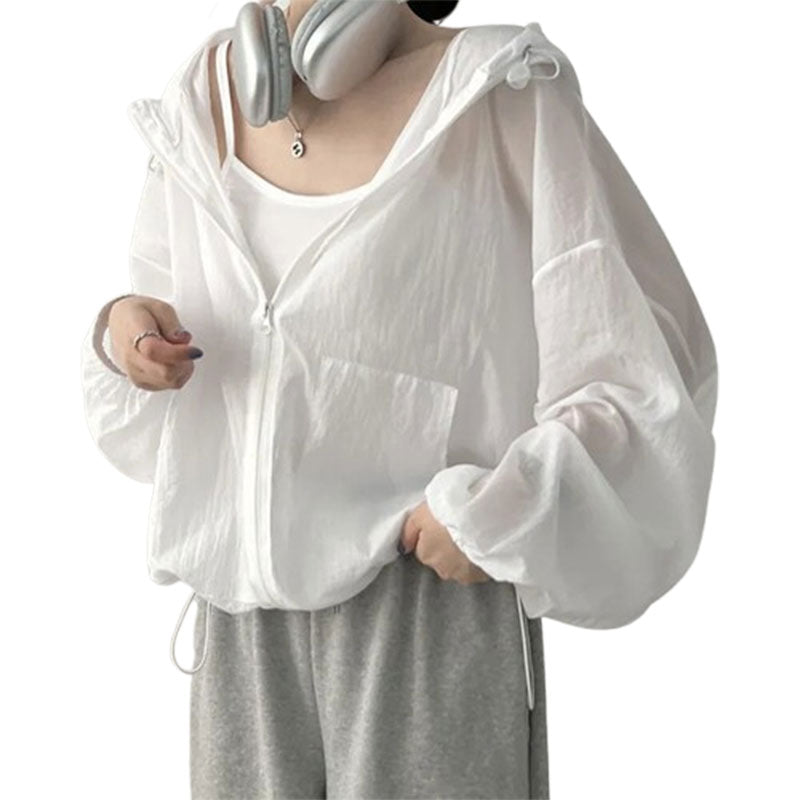 Sun Protection Clothing For Women Summer Spring Thin Breathable Jacket
