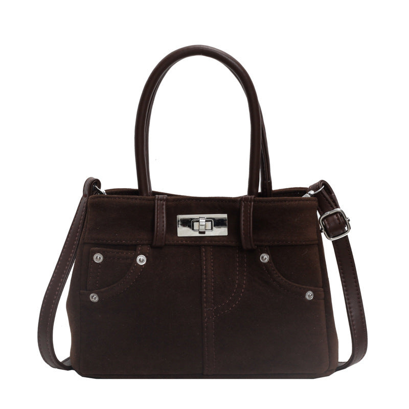 Autumn And Winter Retro Women's New Fashion All-matching Messenger Bag