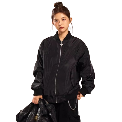 American Embroidered Stand Collar Jacket For Men And Women