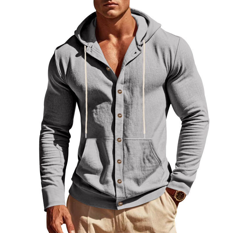 Spring And Autumn American Style Loose Men's Shirt Loose