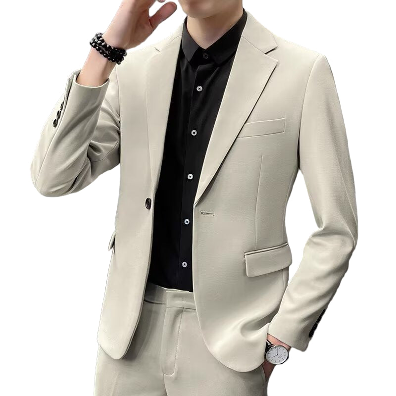 Casual Men's Suit Korean Version Trendy