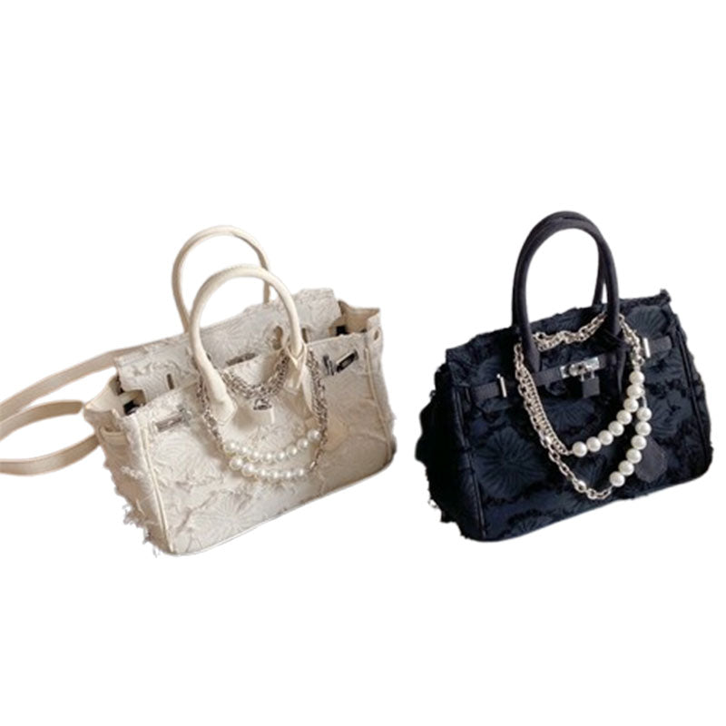 Tassel Canvas 30-inch Beaded Vintage Portable Messenger Bag