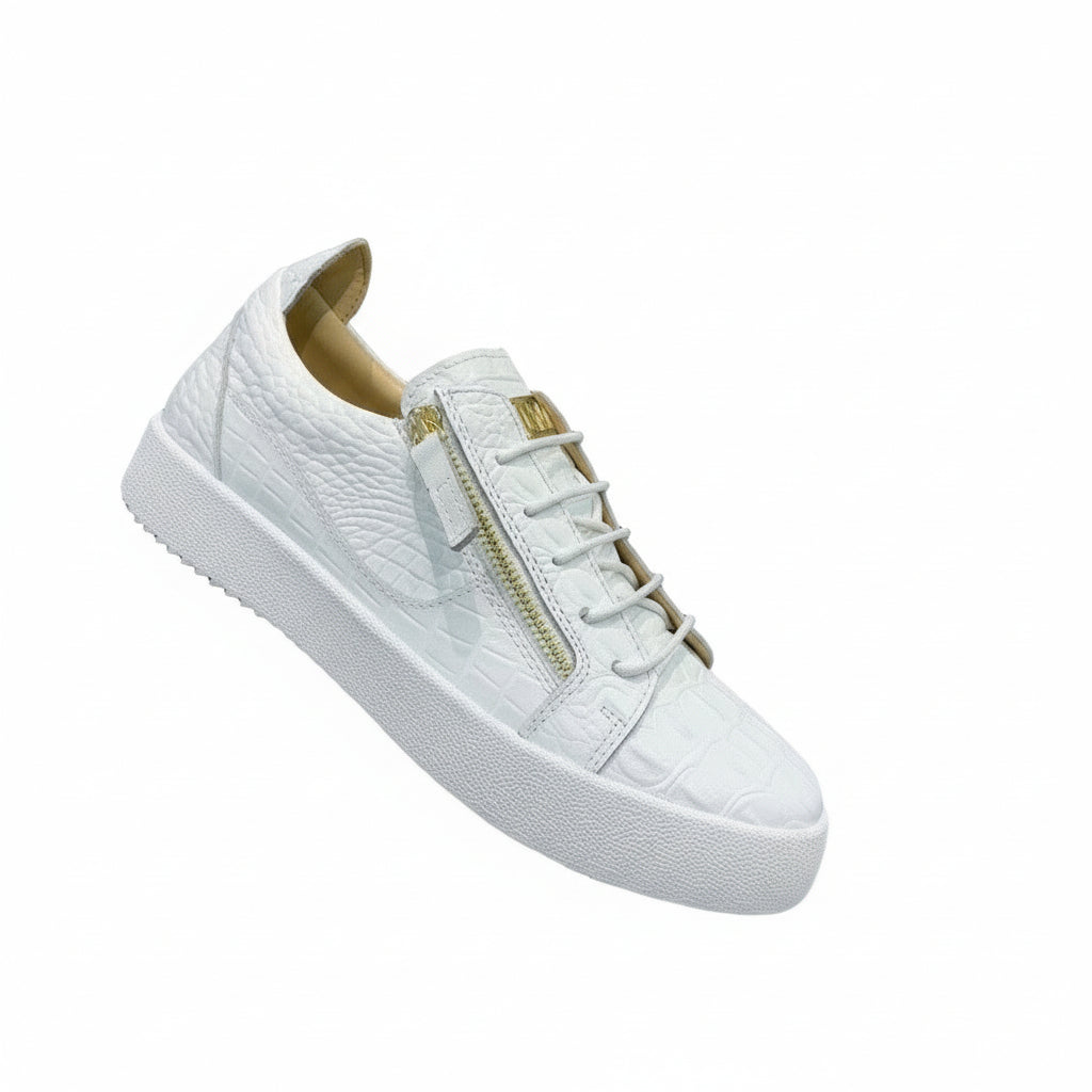European Station Men's Cowhide Fashion Casual Board Shoes