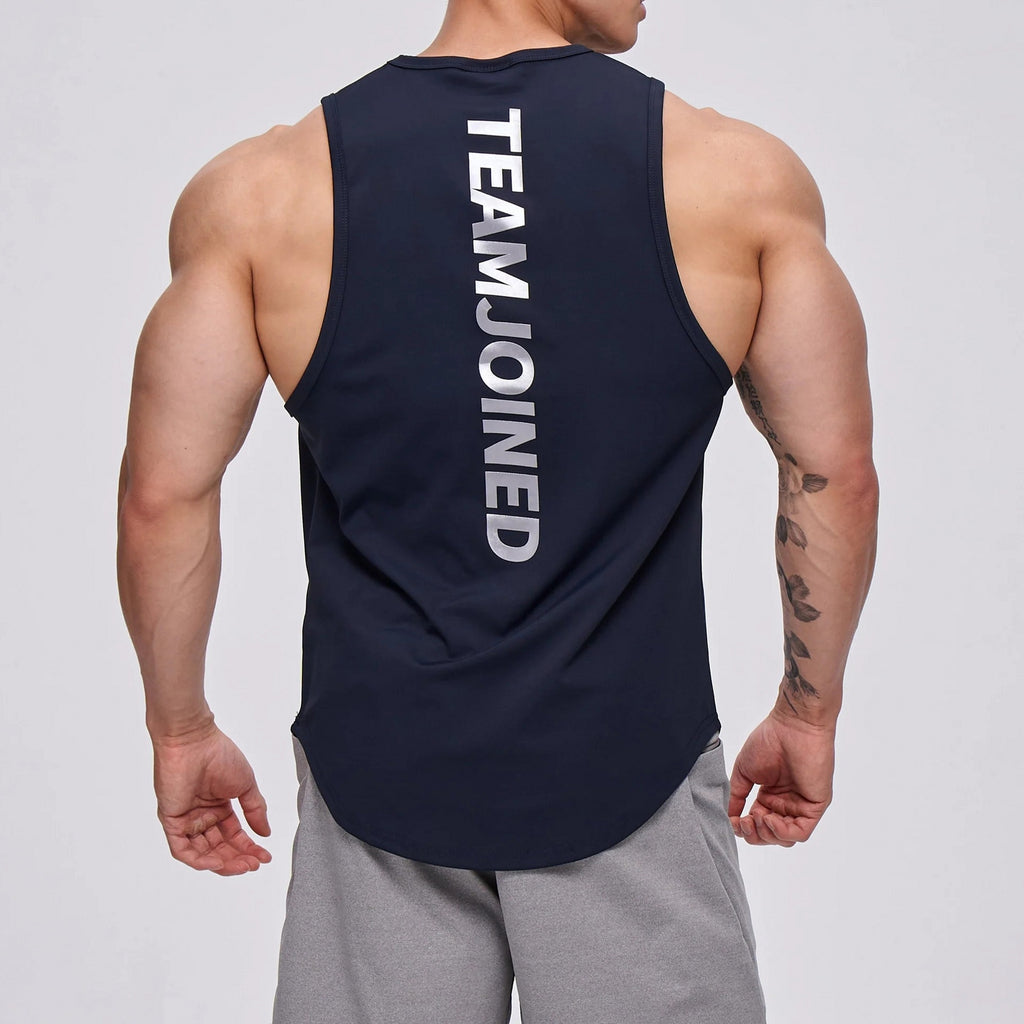 Fashion Slim Fit Breathable Sleeveless Shirt Men's