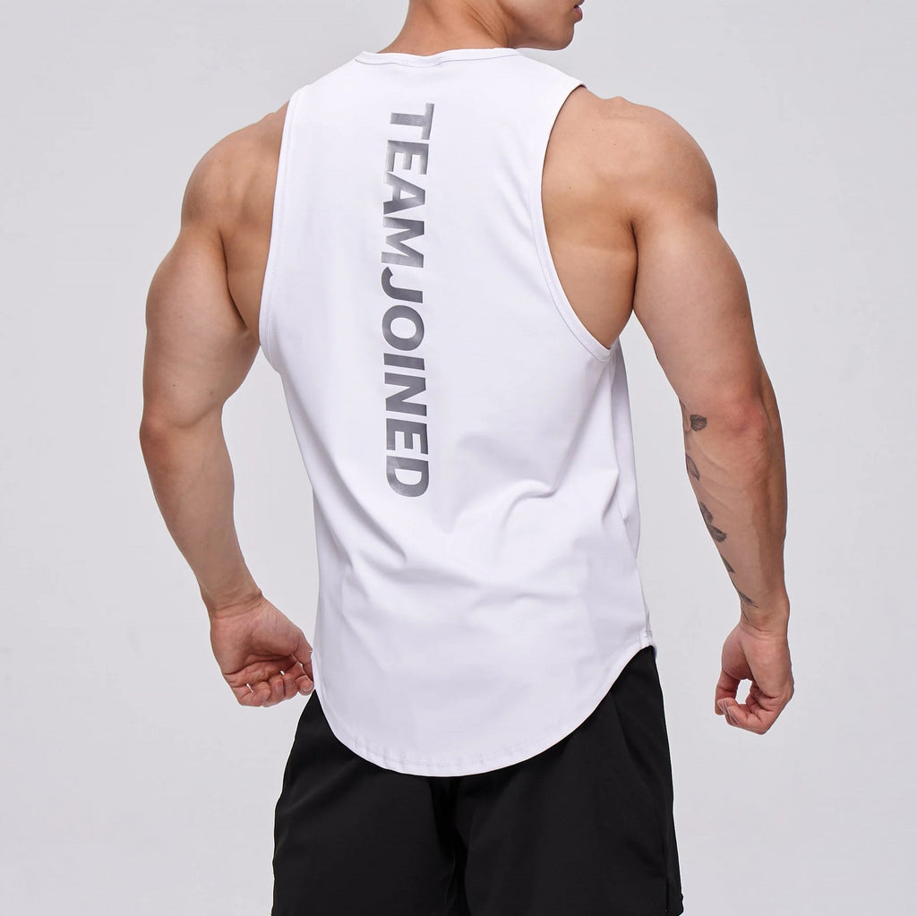 Fashion Slim Fit Breathable Sleeveless Shirt Men's