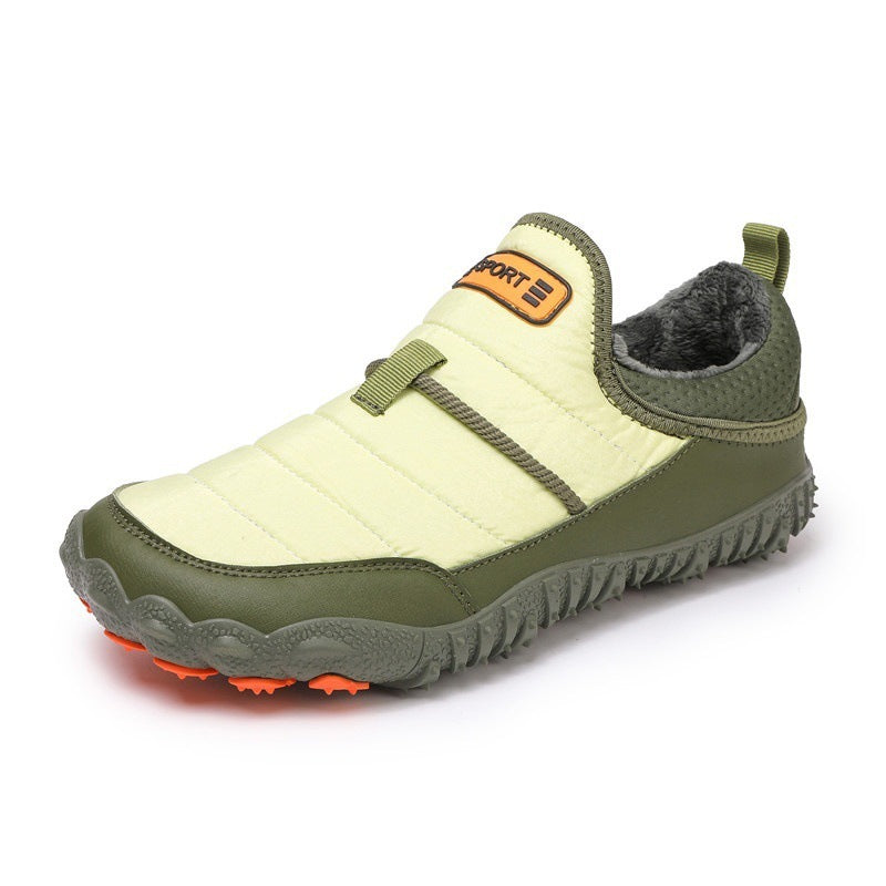 Snow Boots Outdoor Couple Leisure Non-slip Anti-velvet Warm Cotton Shoes