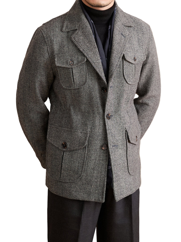 Wool Suit Collar Commuter Business Handsome Jacket Men