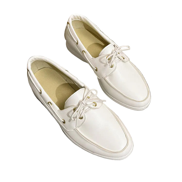Fall Casual Leather Shoes Men's British Style Simple