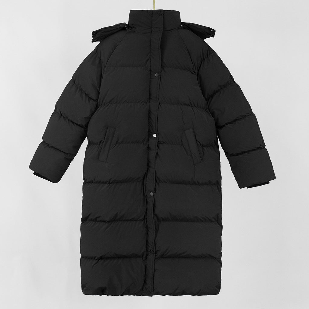 Women's Long Hooded Padded Winter Coat - Coalboyz product image 8
