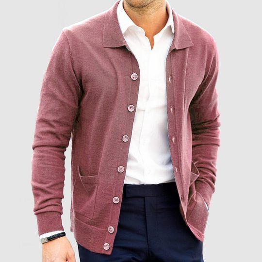 Loose Slimming And Fashionable Single-breasted Sweater Coat