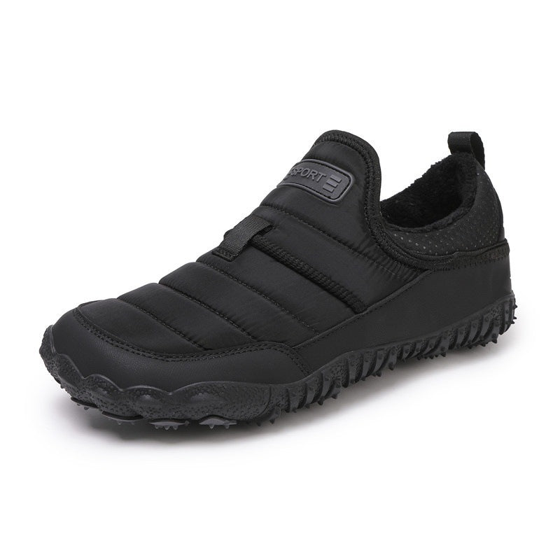Snow Boots Outdoor Couple Leisure Non-slip Anti-velvet Warm Cotton Shoes