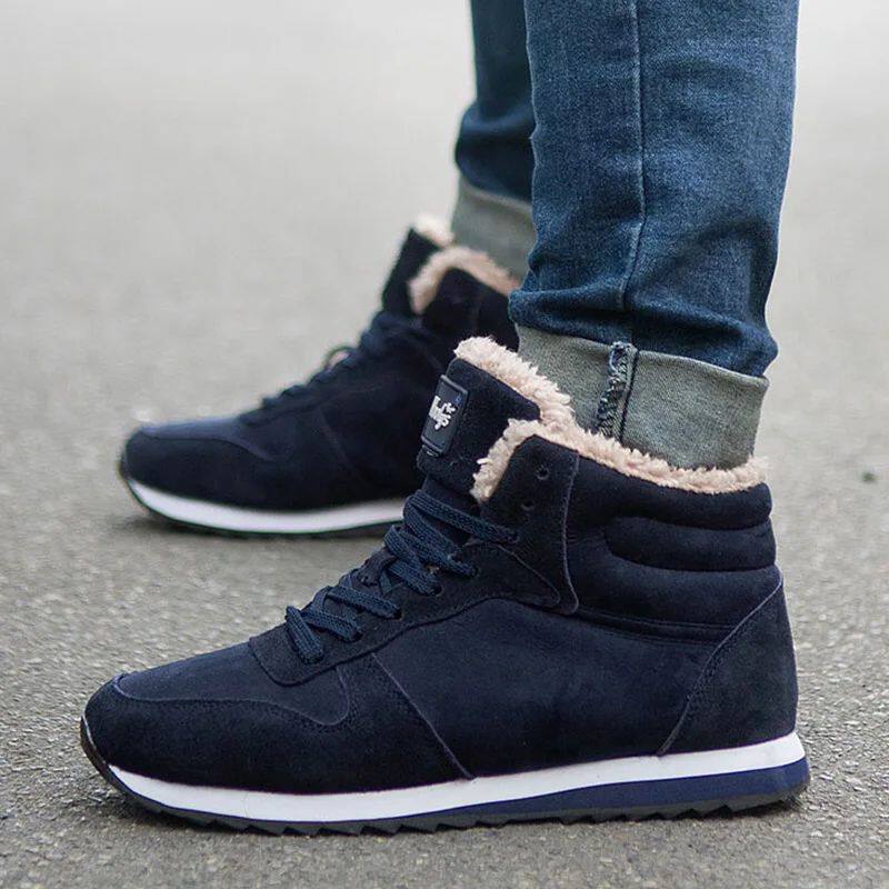 Men's High-Top Winter Snow Boots – product photo