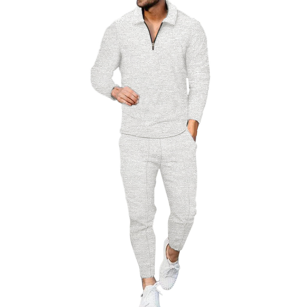Summer Long-sleeve Pants Two-piece Sports And Leisure Men's Suit