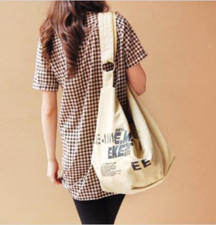 Fashion One-shoulder Messenger Canvas Bag