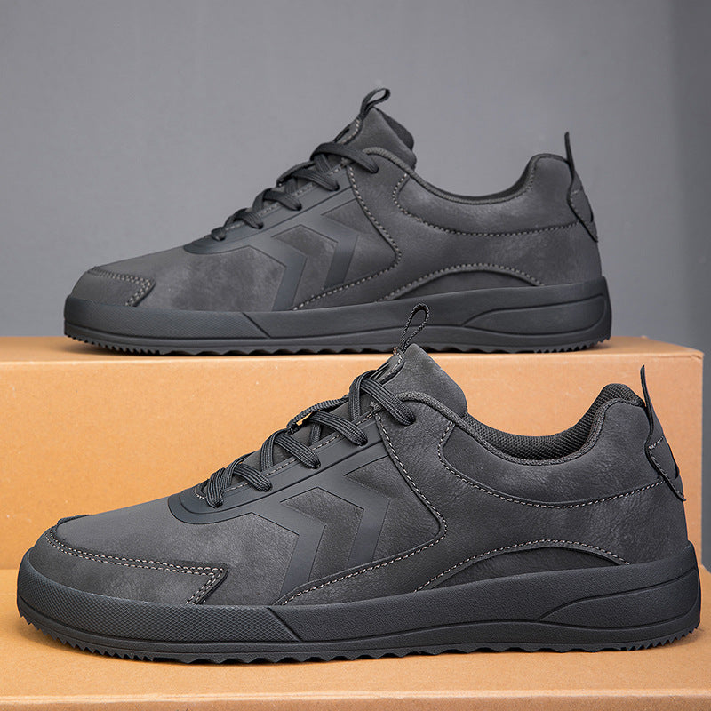 Wide-toe Athletic Extra-large Suede Barefoot Casual Shoes