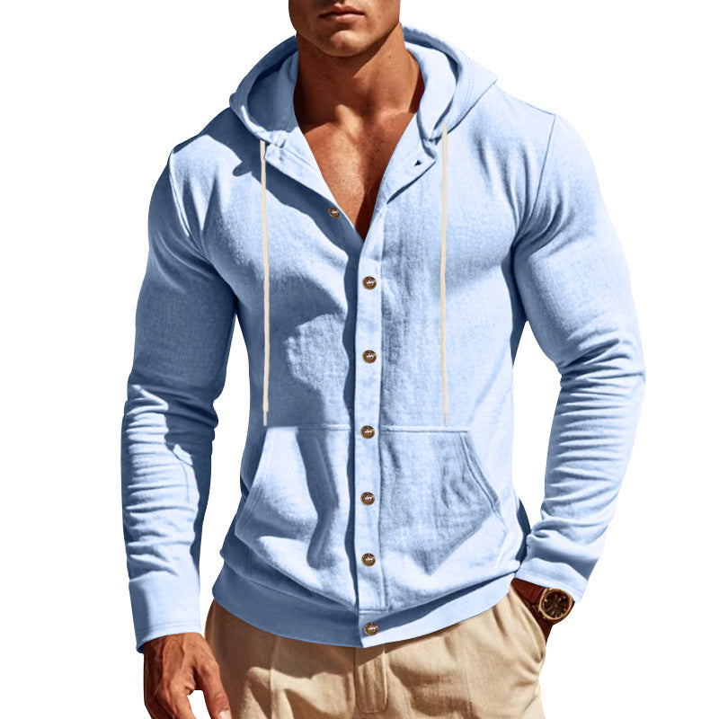 Spring And Autumn American Style Loose Men's Shirt Loose